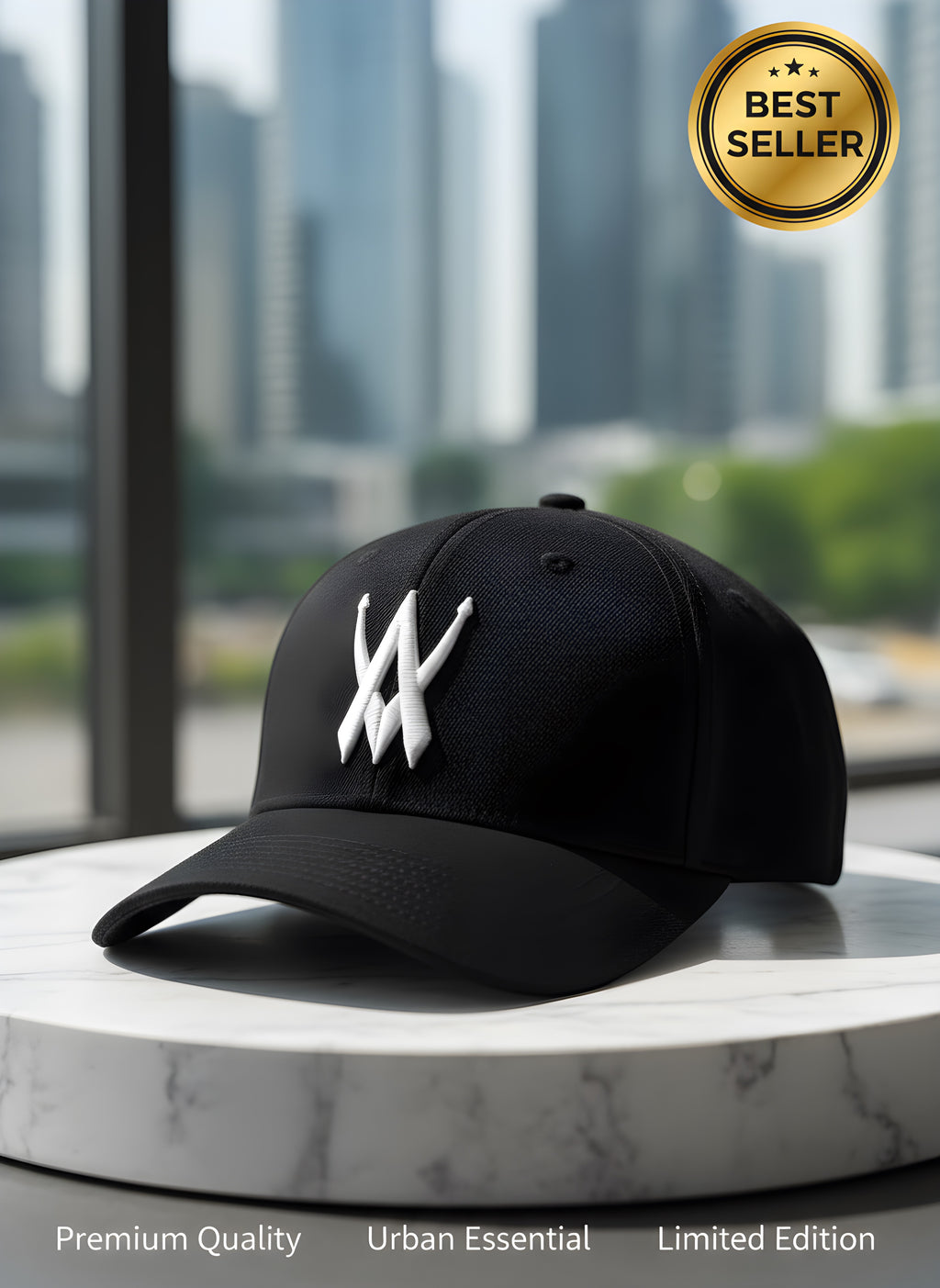 Yomatti Baseball Cap – Black