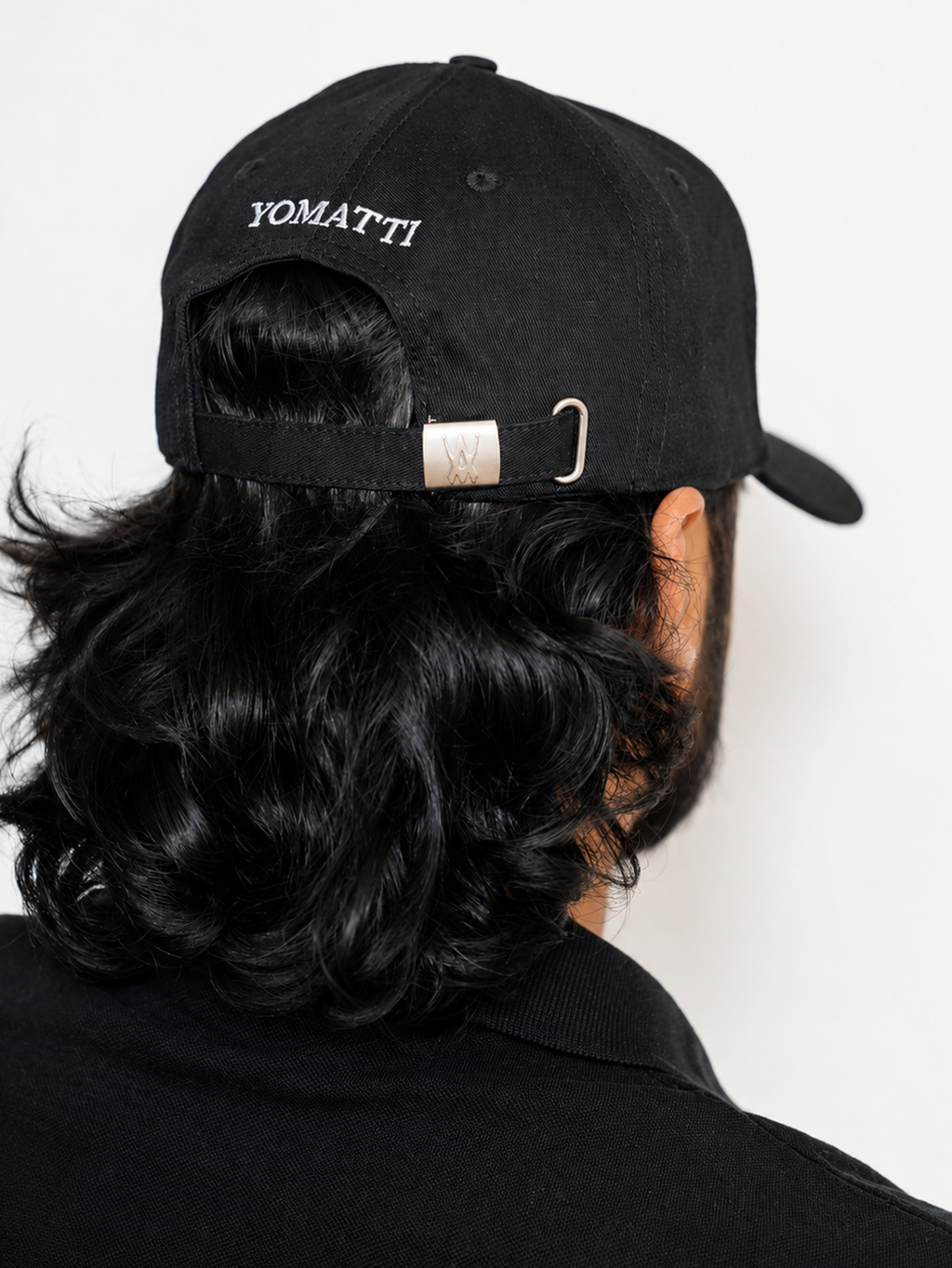 Yomatti Baseball Cap – Klassisches Schwarz – Unisex